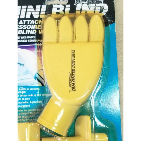 NEW Mini Blind Vac Attachment Vacuum Dust Universal Dust Adapter Ideaworks Vtg - Picture 2 of 12